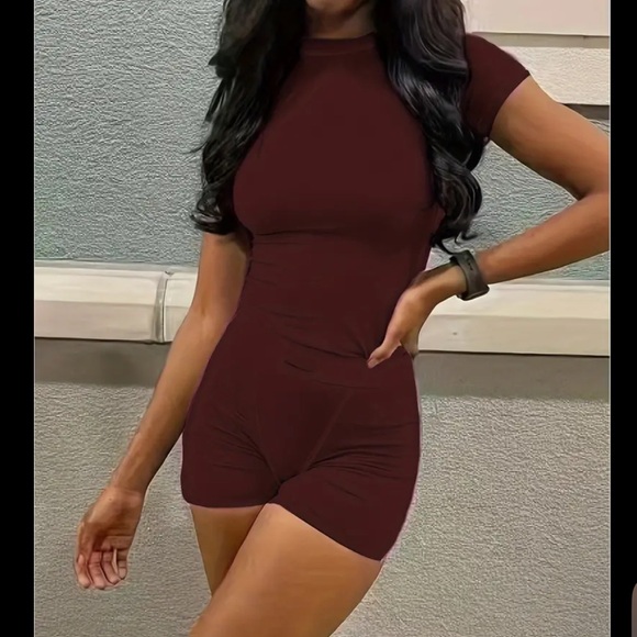 Temu | T-Shirt and Boxer Shorts Lounge Set - Picture 2 of 11